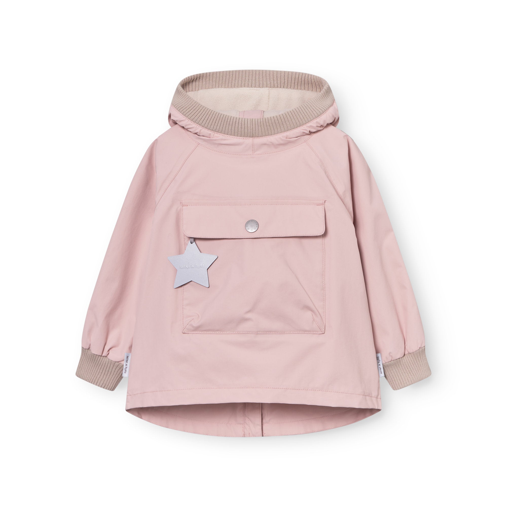 MATBABYVITO fleece lined spring anorak. GRS