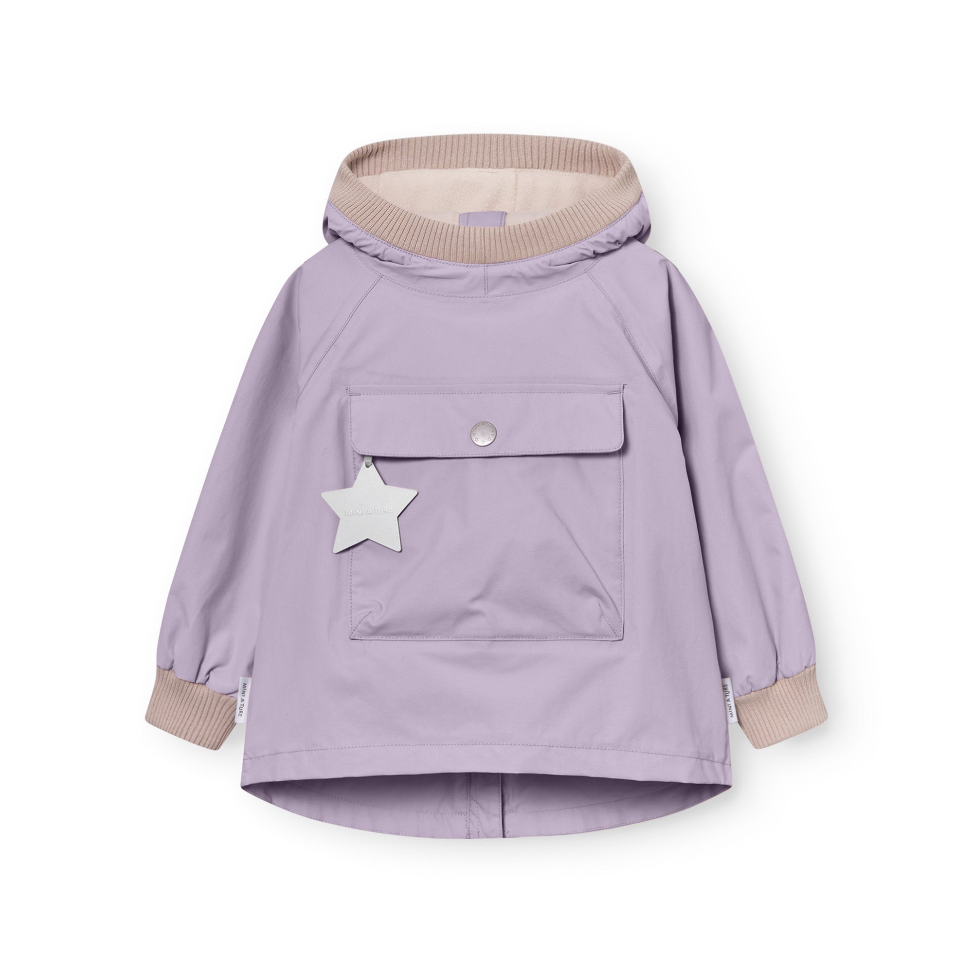 MATBABYVITO fleece lined spring anorak. GRS