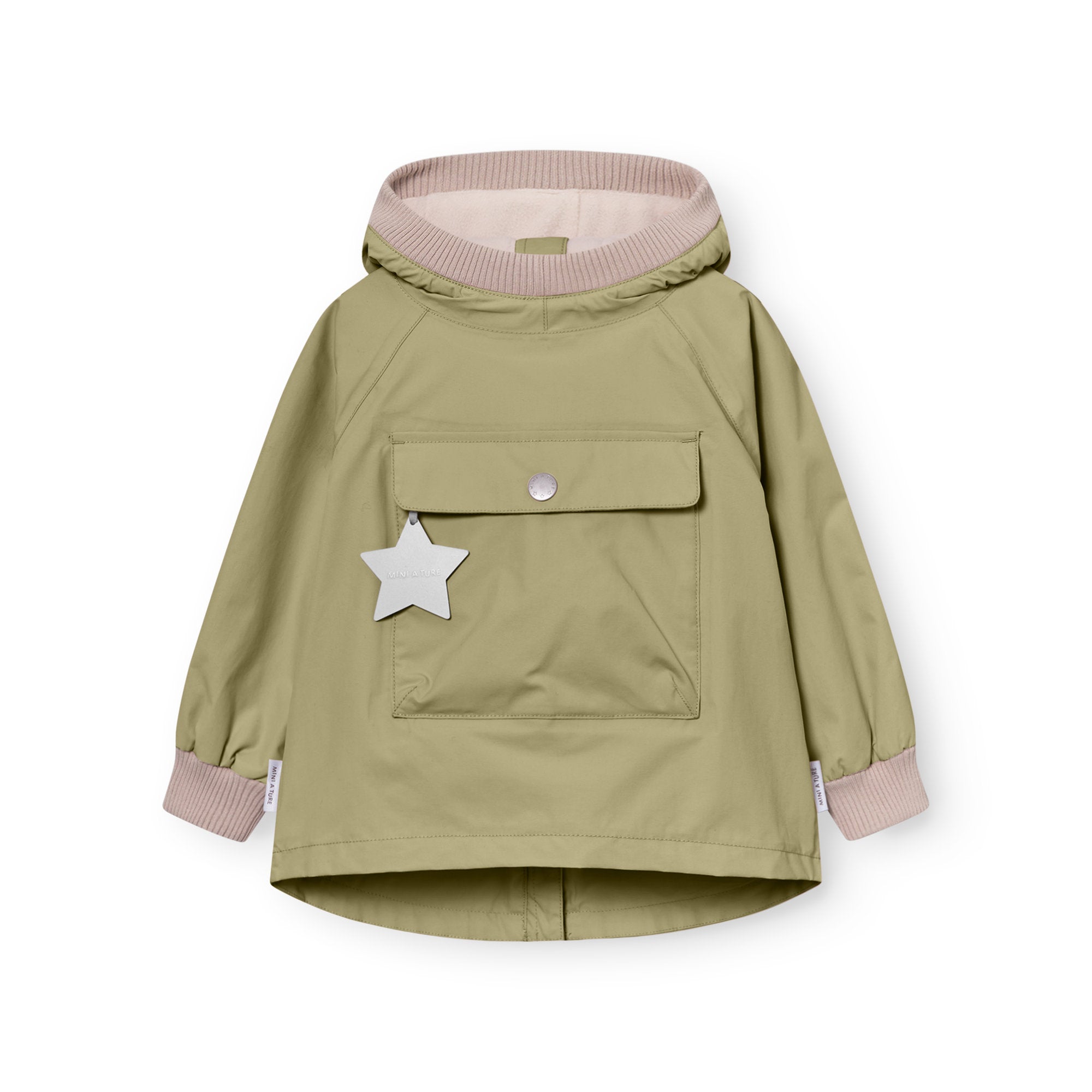 MATBABYVITO fleece lined spring anorak. GRS