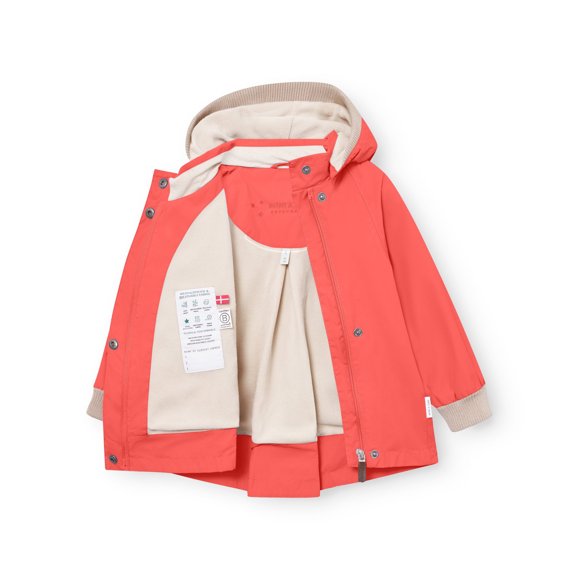 MATWIAMI fleece lined jacket. GRS