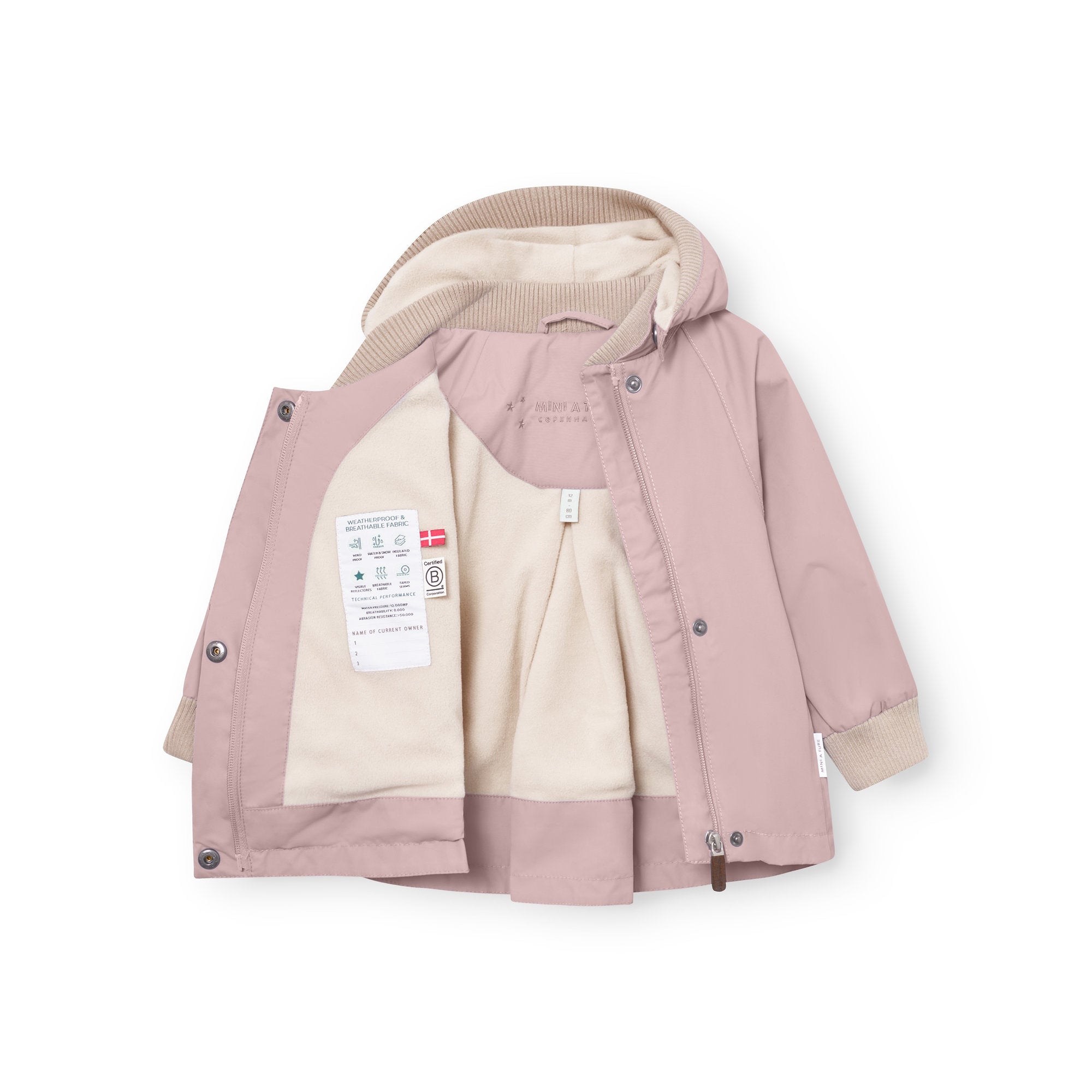 MATWIAMI fleece lined jacket. GRS