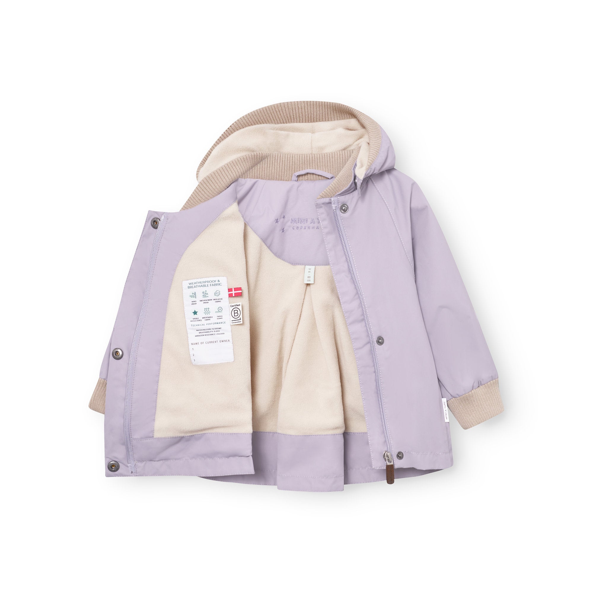 MATWIAMI fleece lined jacket. GRS