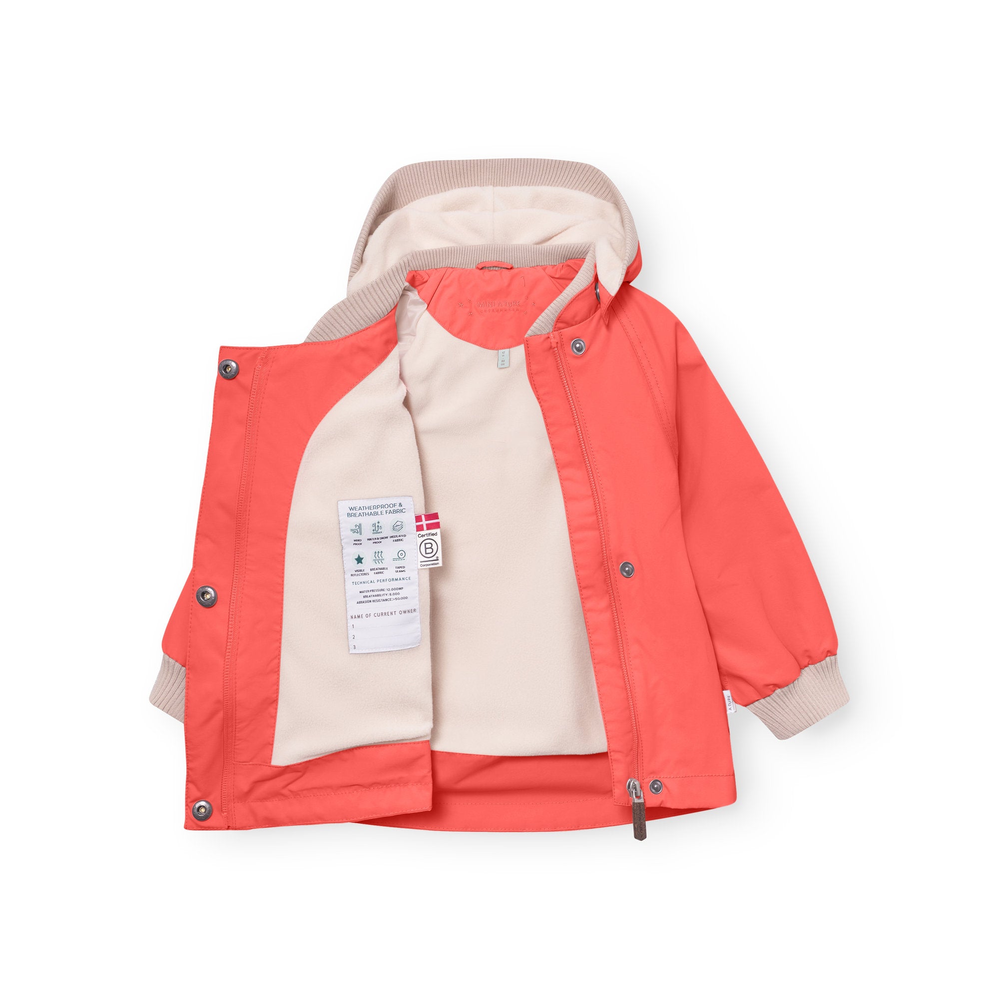 MATWAI fleece lined jacket. GRS