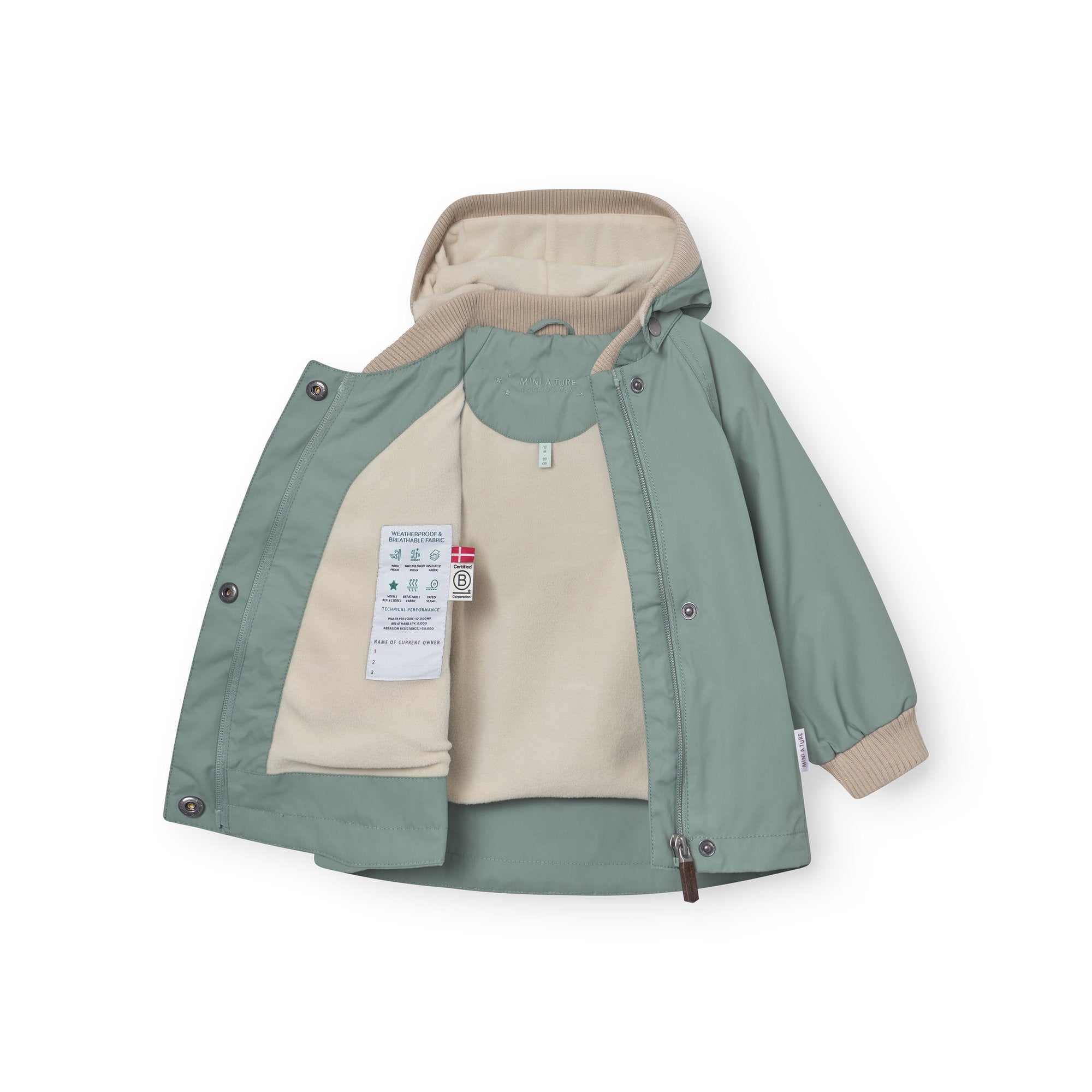 MATWAI fleece lined jacket. GRS