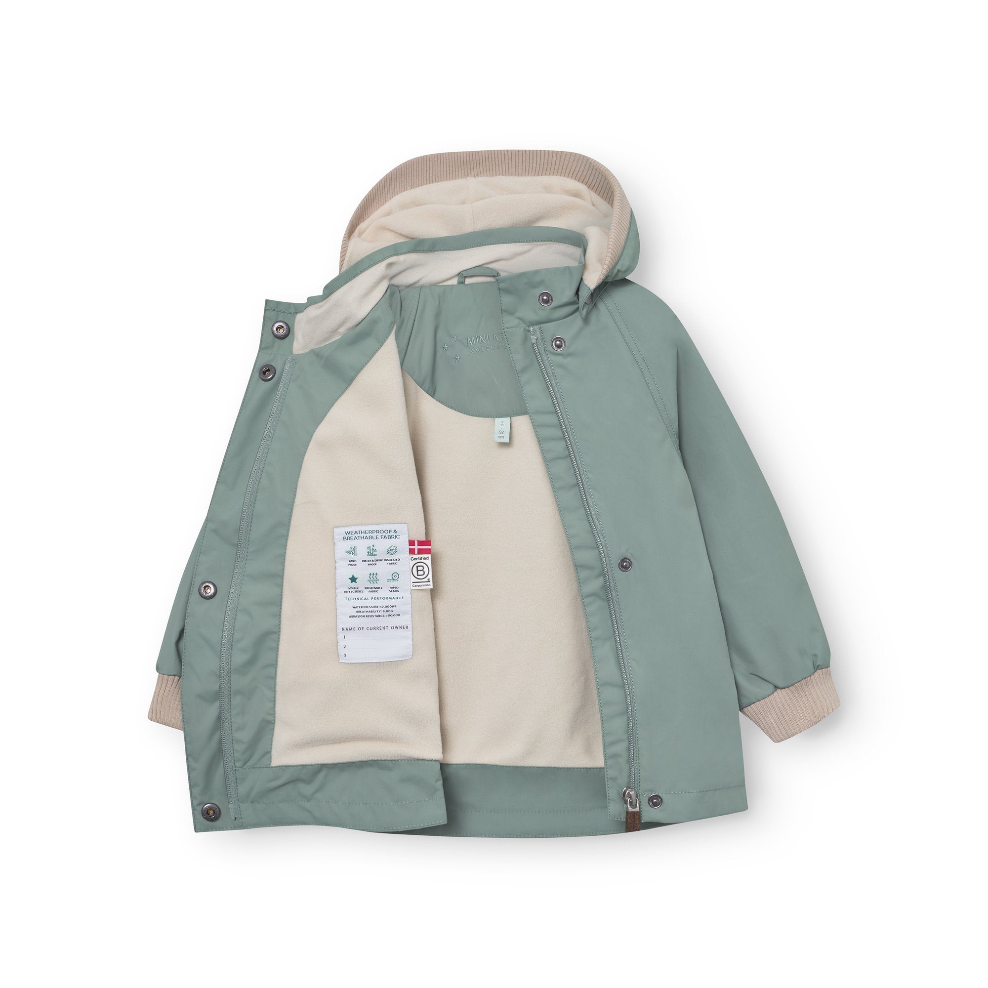 MATWAI fleece lined jacket. GRS