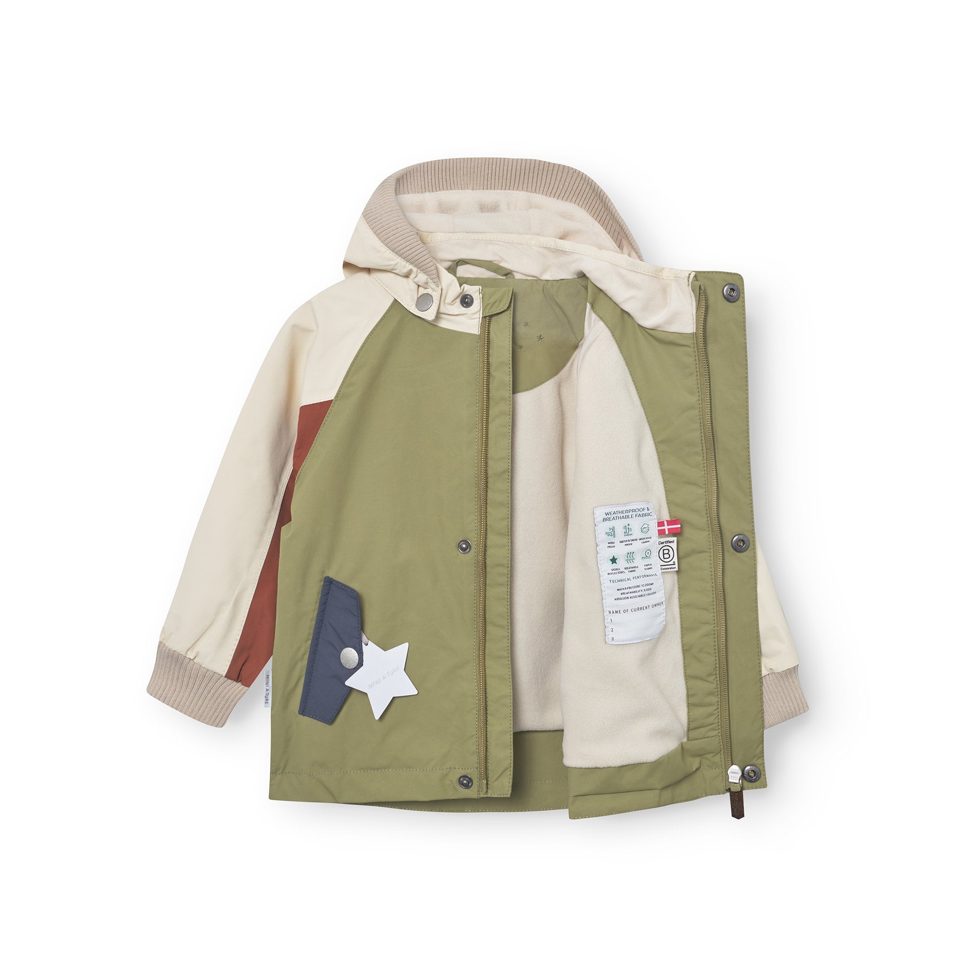 MATWALLY fleece lined jacket. GRS