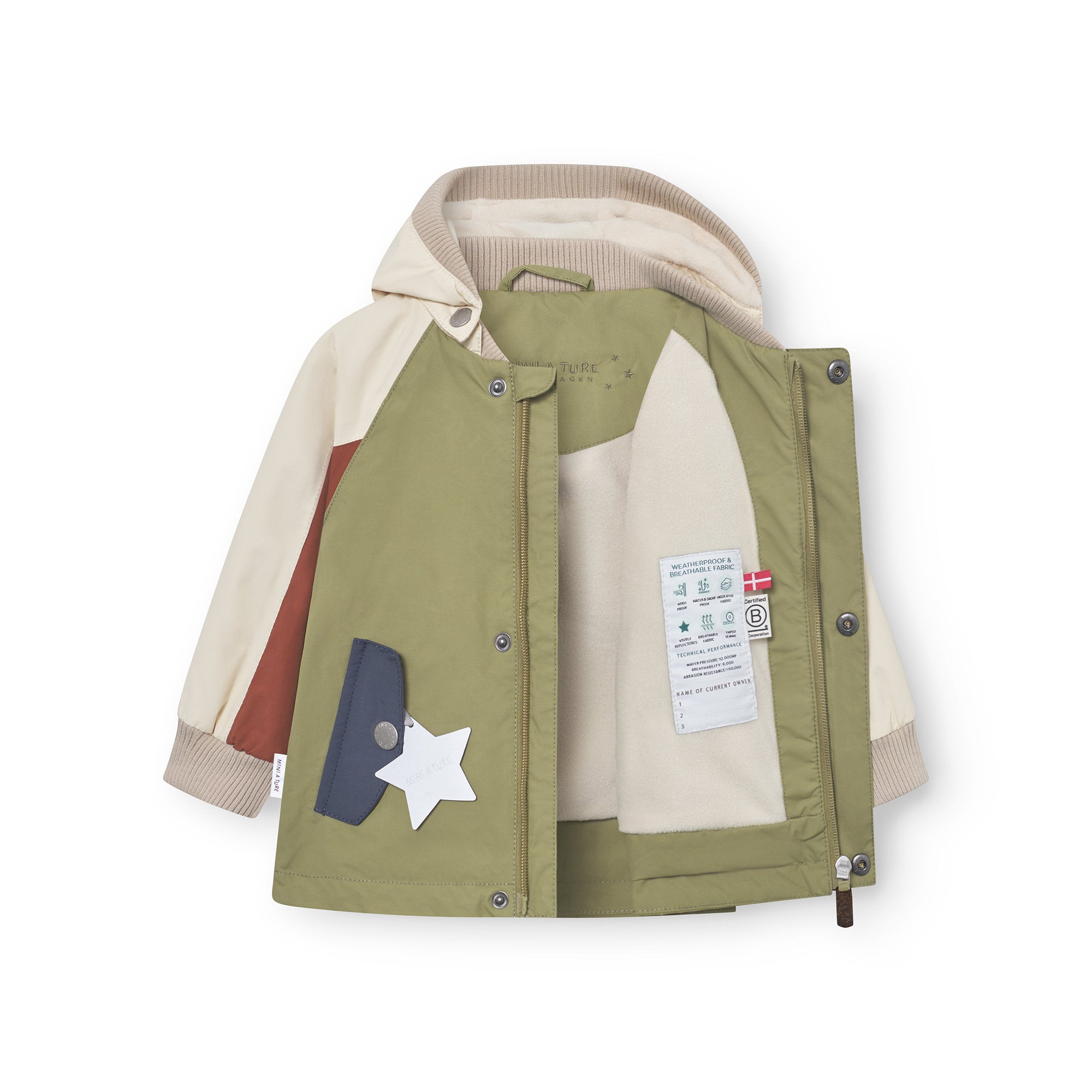 MATWALLY fleece lined jacket. GRS