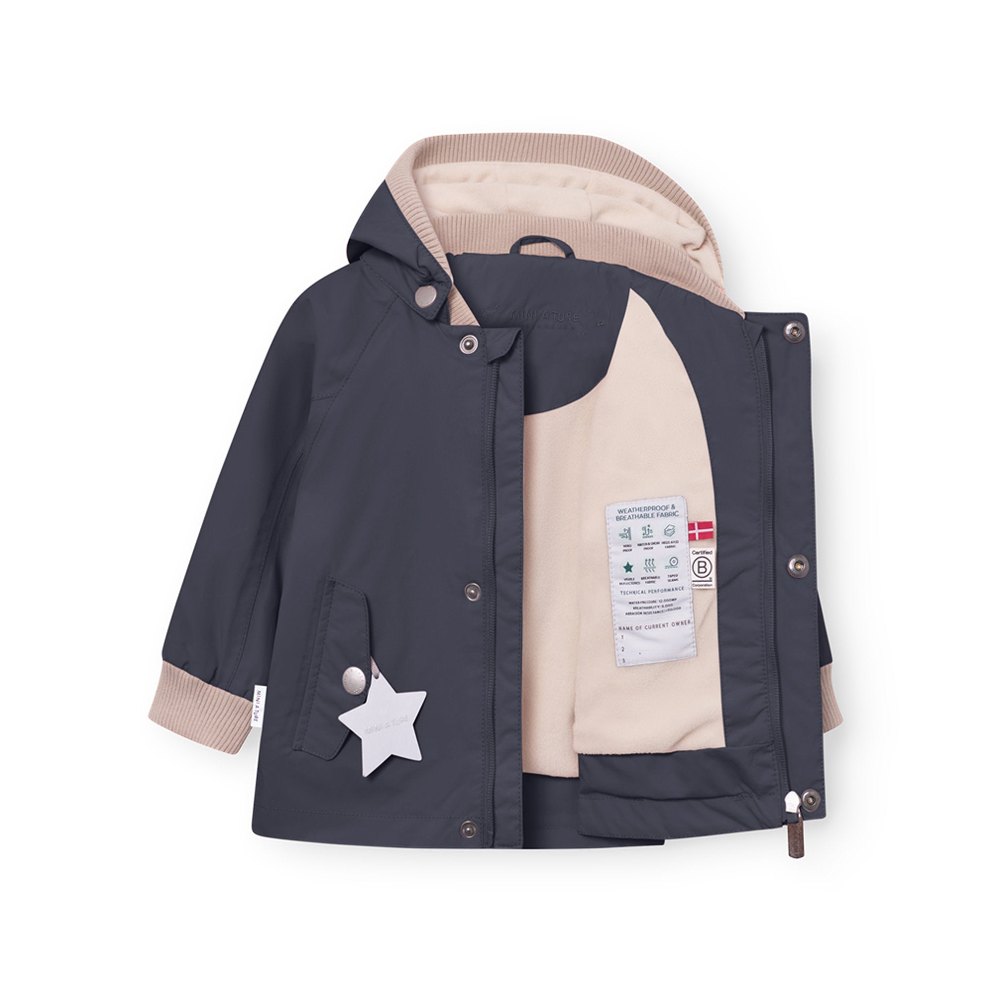 MATWALLY fleece lined jacket. GRS-ap-1