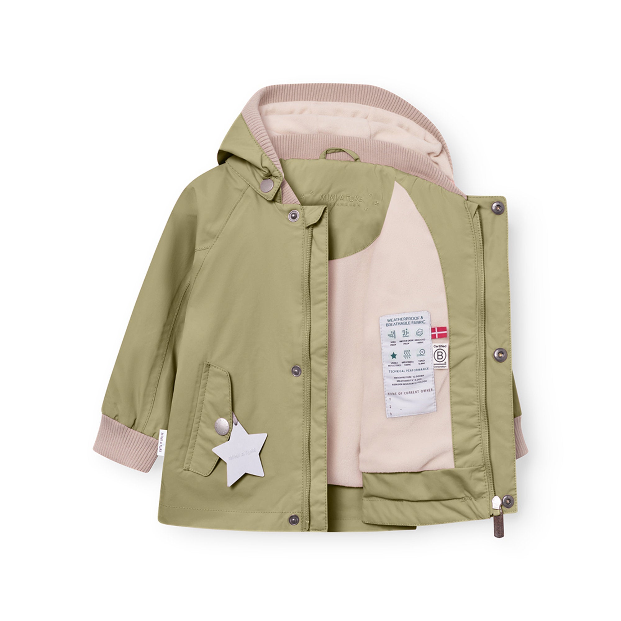 MATWALLY fleece lined jacket. GRS