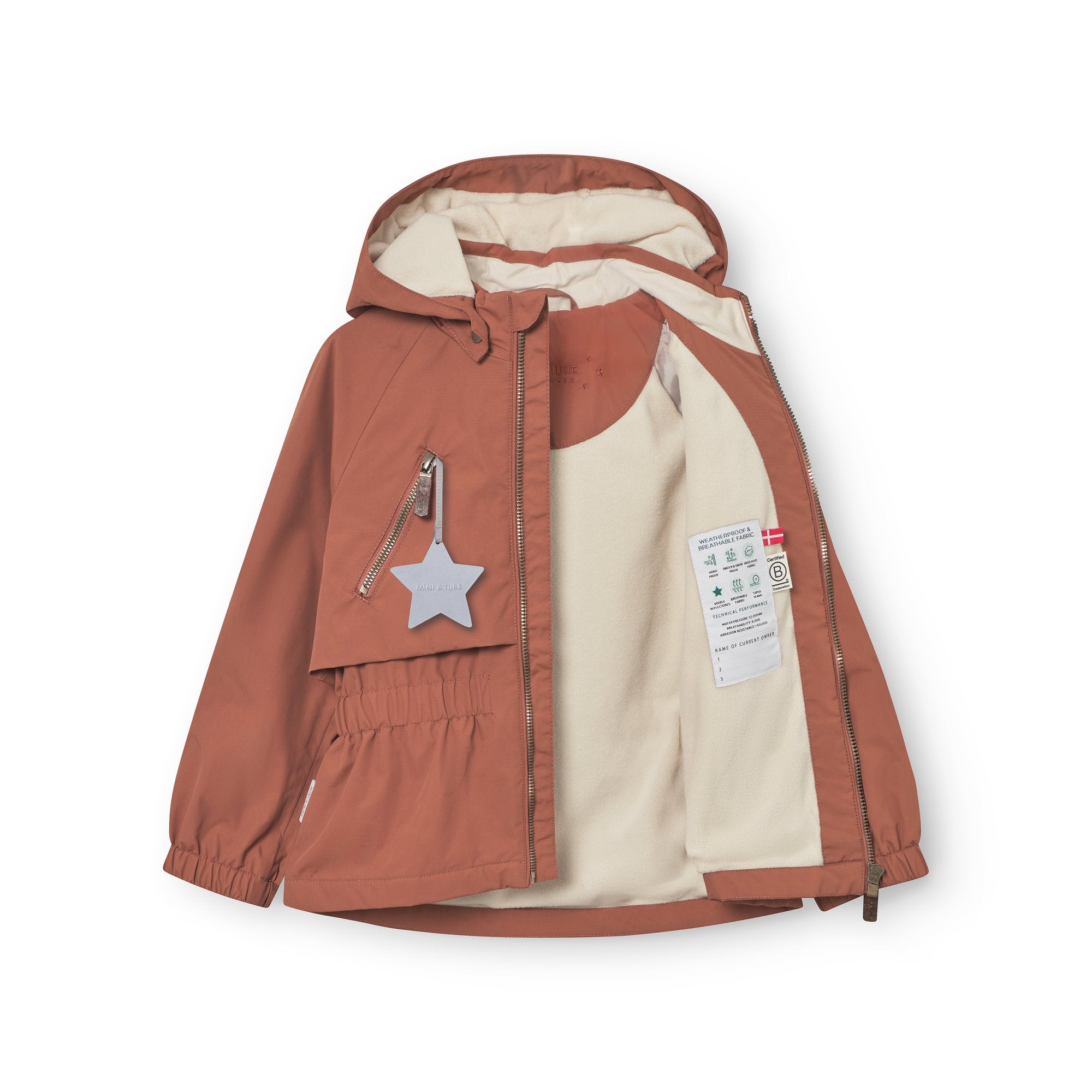 MATALGEA fleece lined jacket. GRS