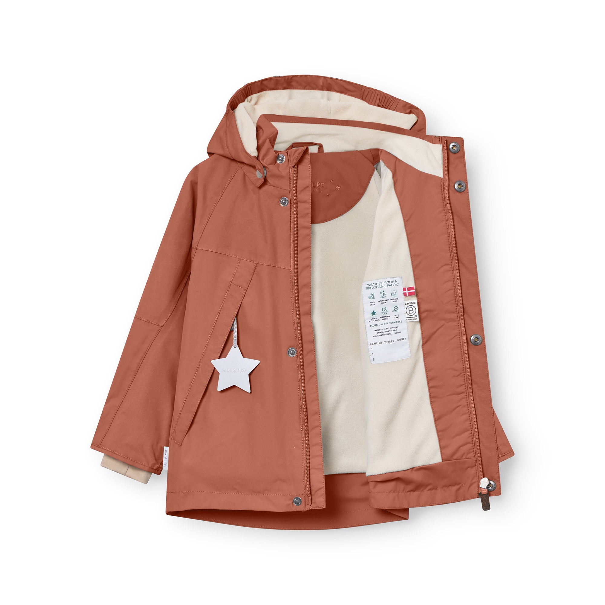 MATVALON fleece lined jacket. GRS