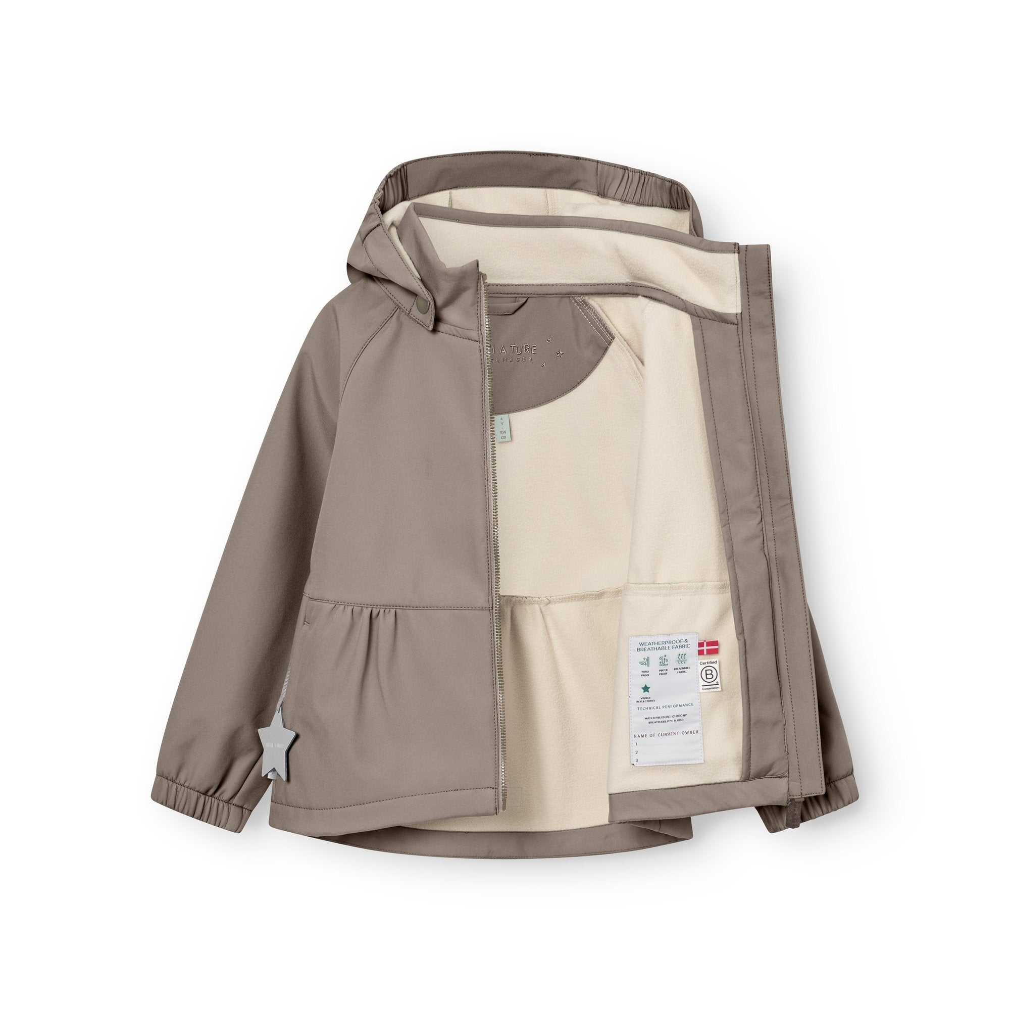 MATBRIDDI softshell jacket. GRS