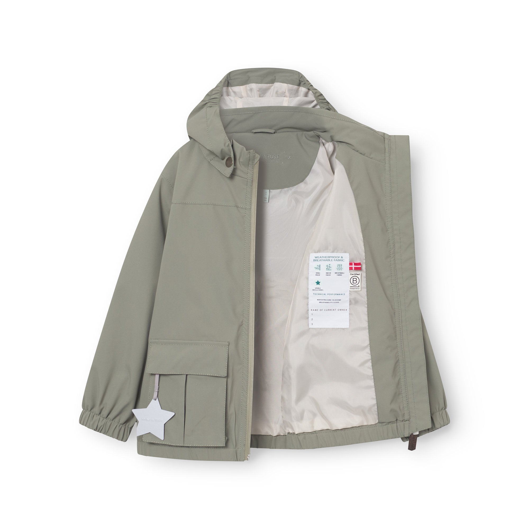 MATERLY lightweight tech jacket. GRS