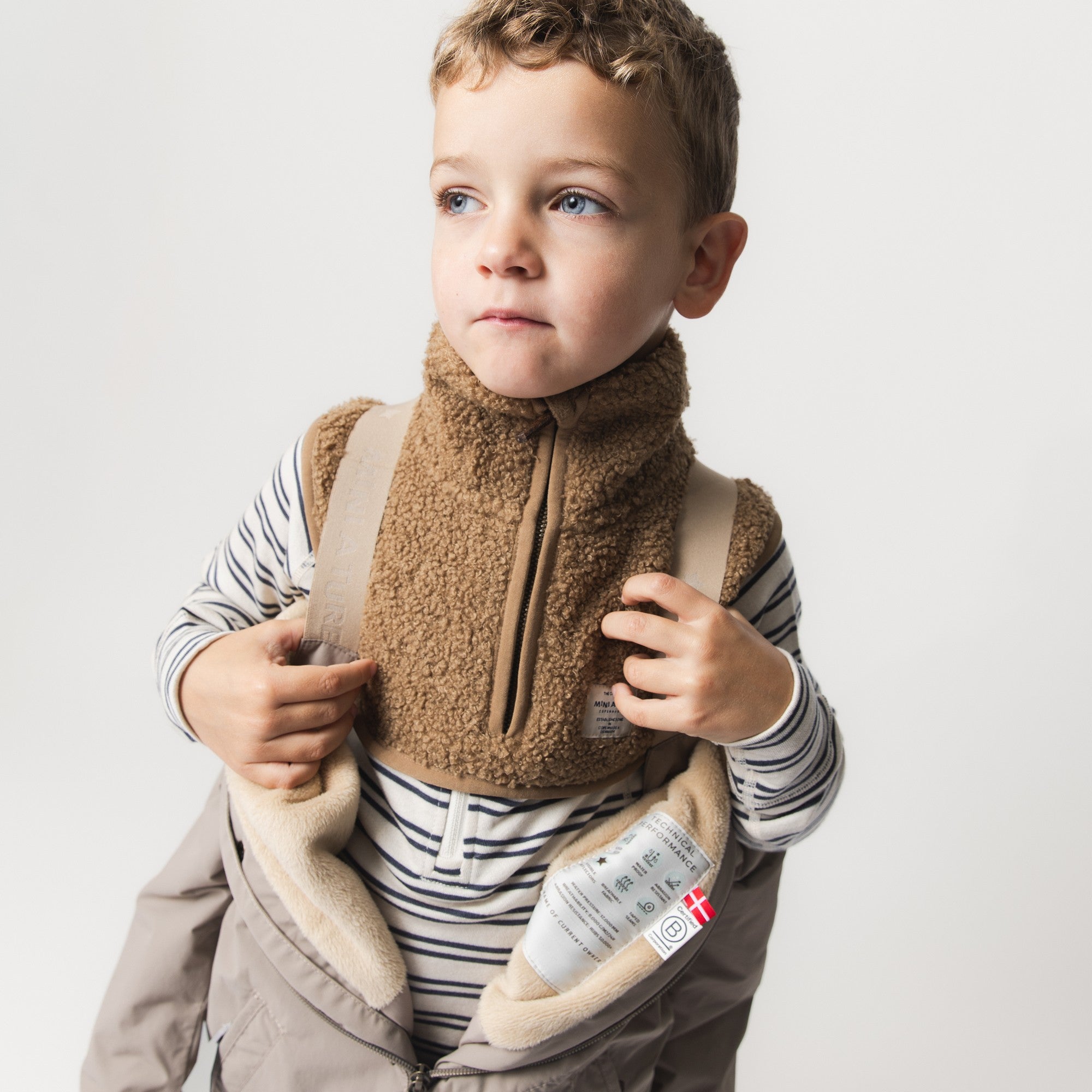 MATAKTON teddyfleece zip neckwarmer. GRS