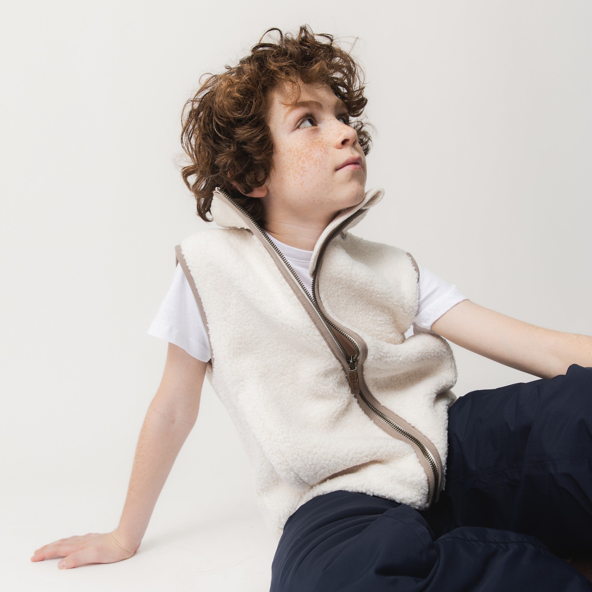 MATBATTAL teddyfleece vest. GRS
