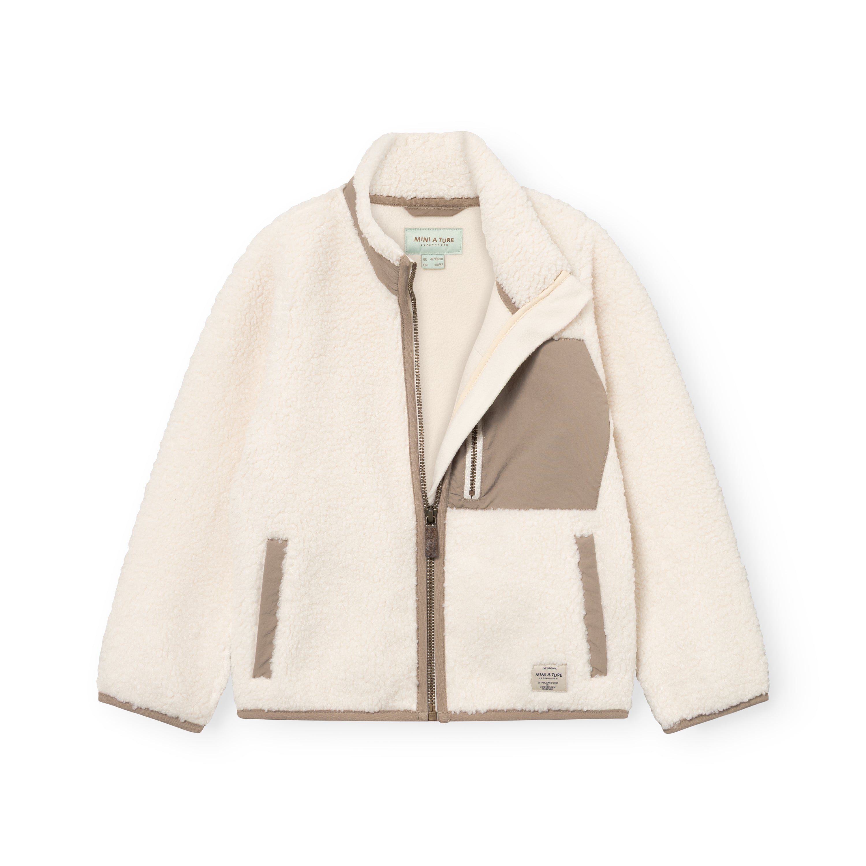 MATALINUR Teddyfleece-Jacke. GRS