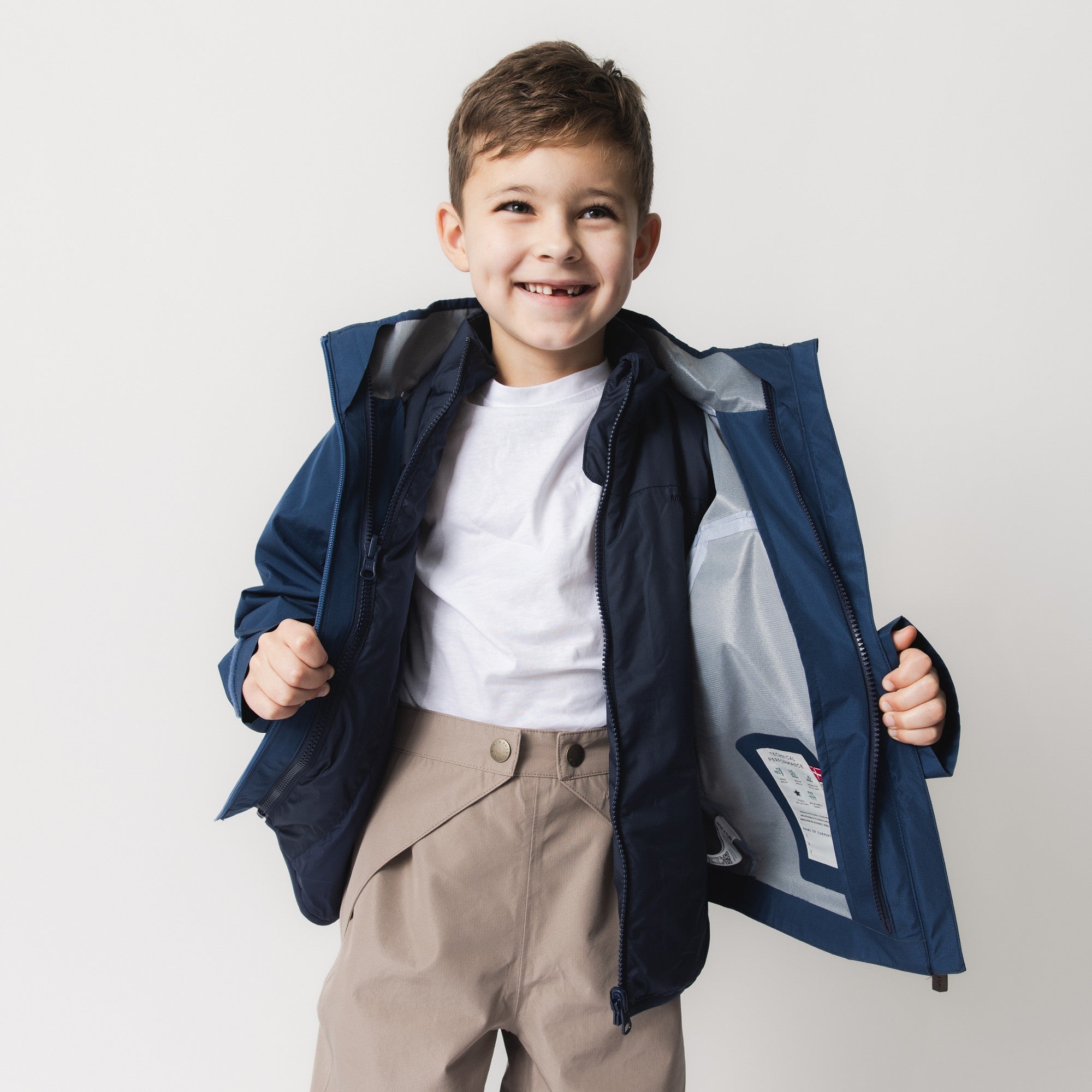 MATTITAN 3-in-1 shell jacket. GRS