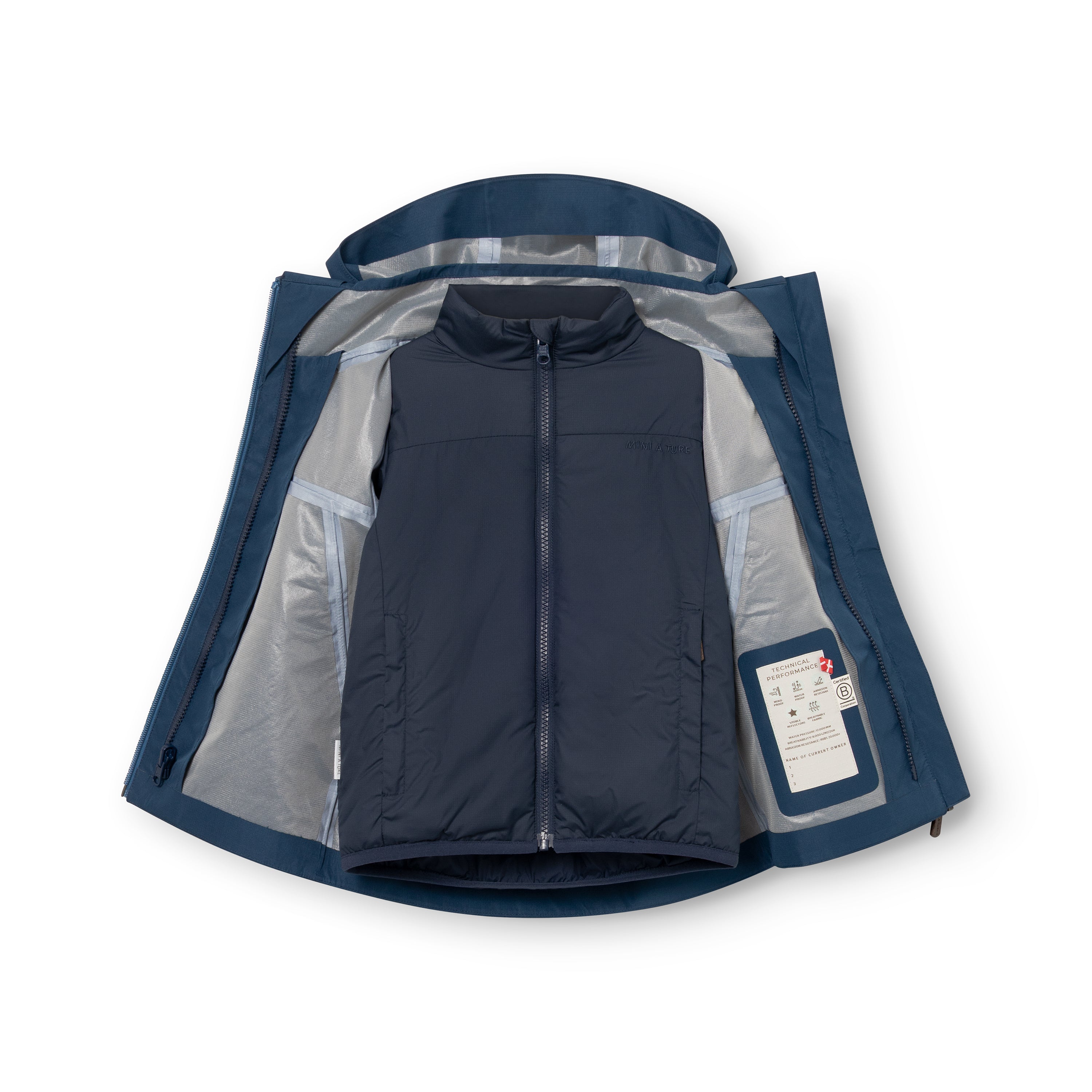 MATTITAN 3-in-1 shell jacket. GRS