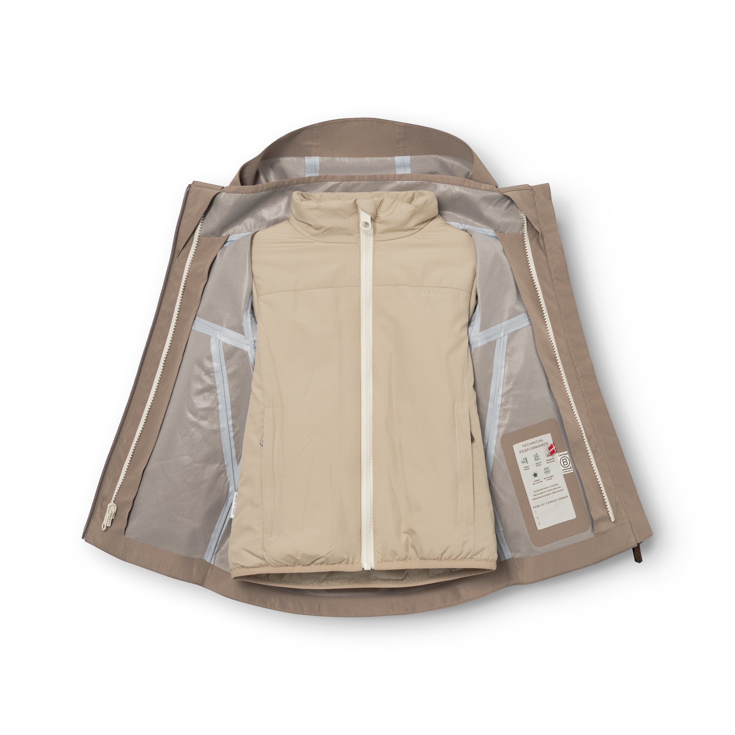 MATTITAN 3-in-1 shell jacket. GRS