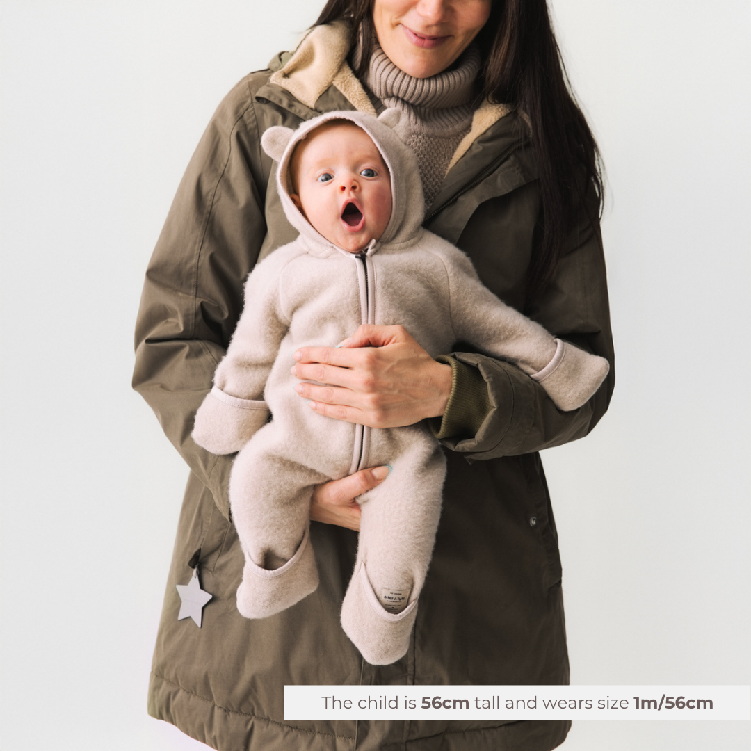 MATJELA wool fleece jumpsuit. RWS