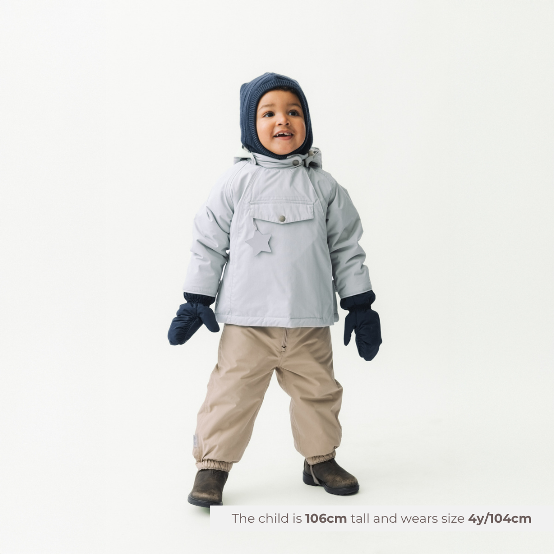MATWANG Winterjacke mit Fleecefutter. GRS
