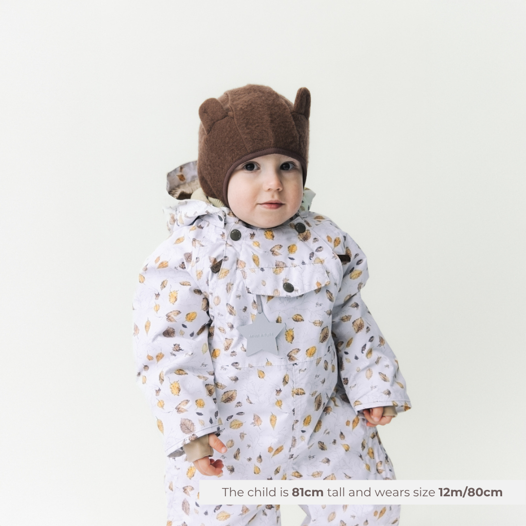 MATJIA wool fleece elephant hood. RWS