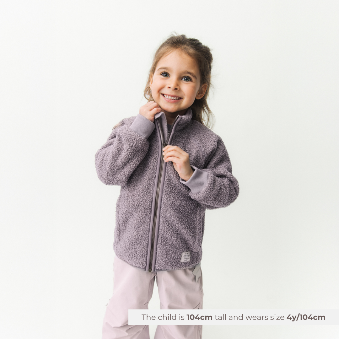 MATCEDRIC Teddyfleece-Jacke. GRS