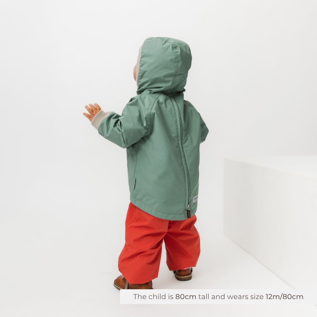 MATBABYVITO fleece lined spring anorak. GRS