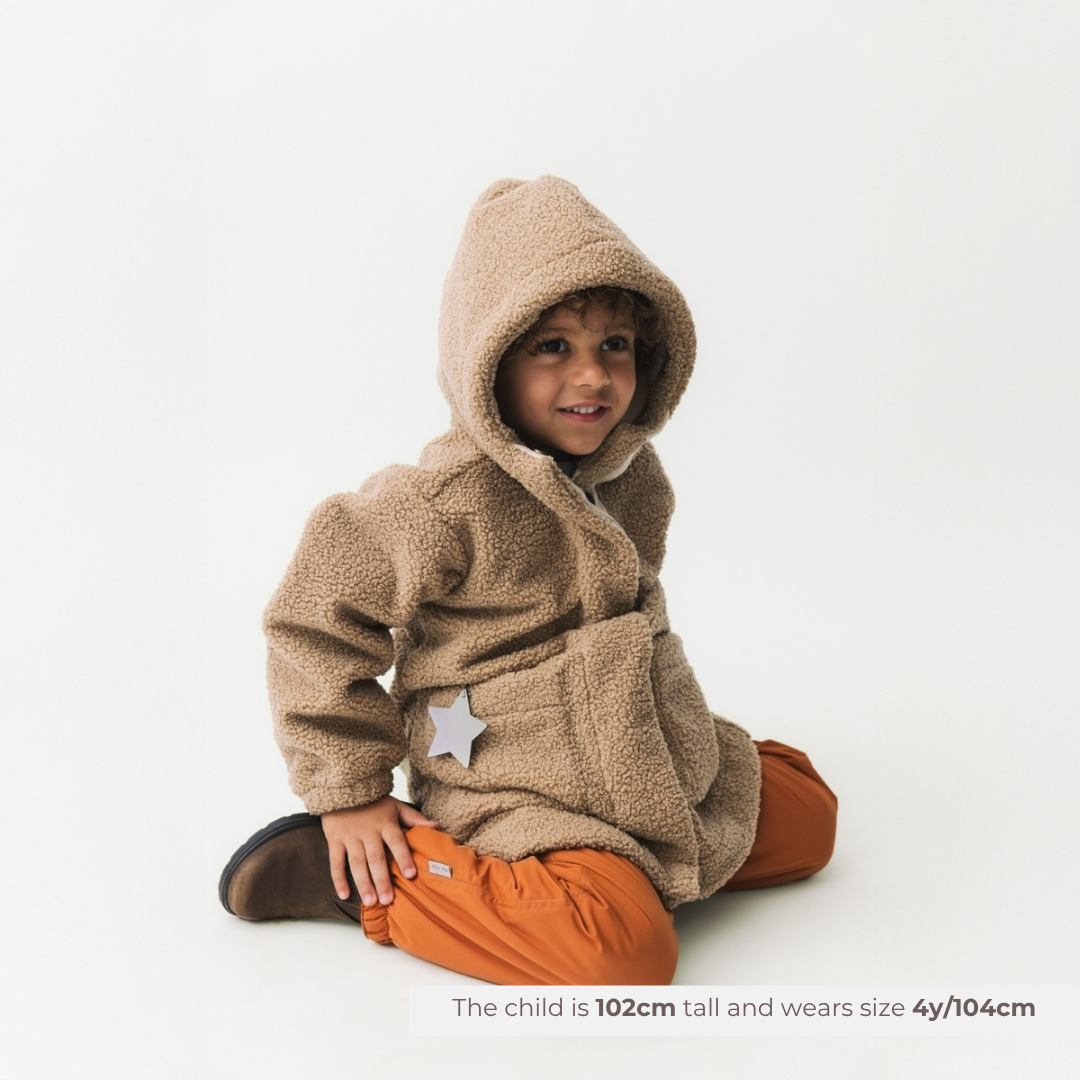 MATCAYKAS sherpa jacket. GRS