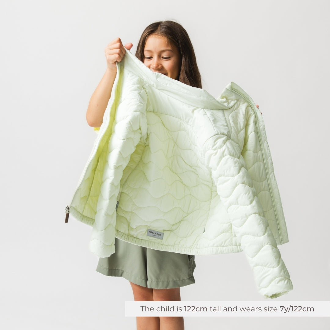 MATNAVA lightweight puffer jacket. GRS