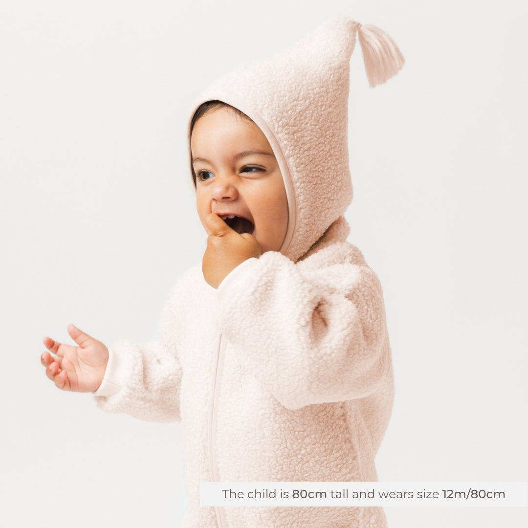 MATADEL teddyfleece jumpsuit. GRS