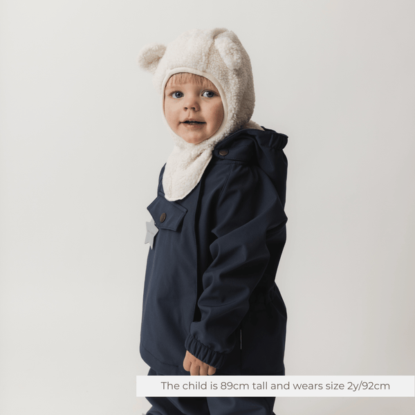 Orimi hooded scarf マフラー The elephant MATJEFFI teddyfleece elephant hood. GRS | Soft elephant hood for baby