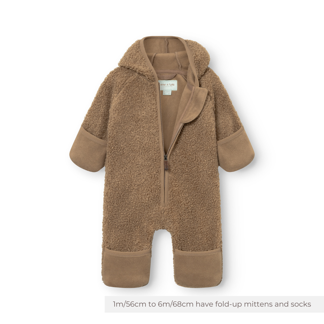 MATADEL teddyfleece jumpsuit. GRS