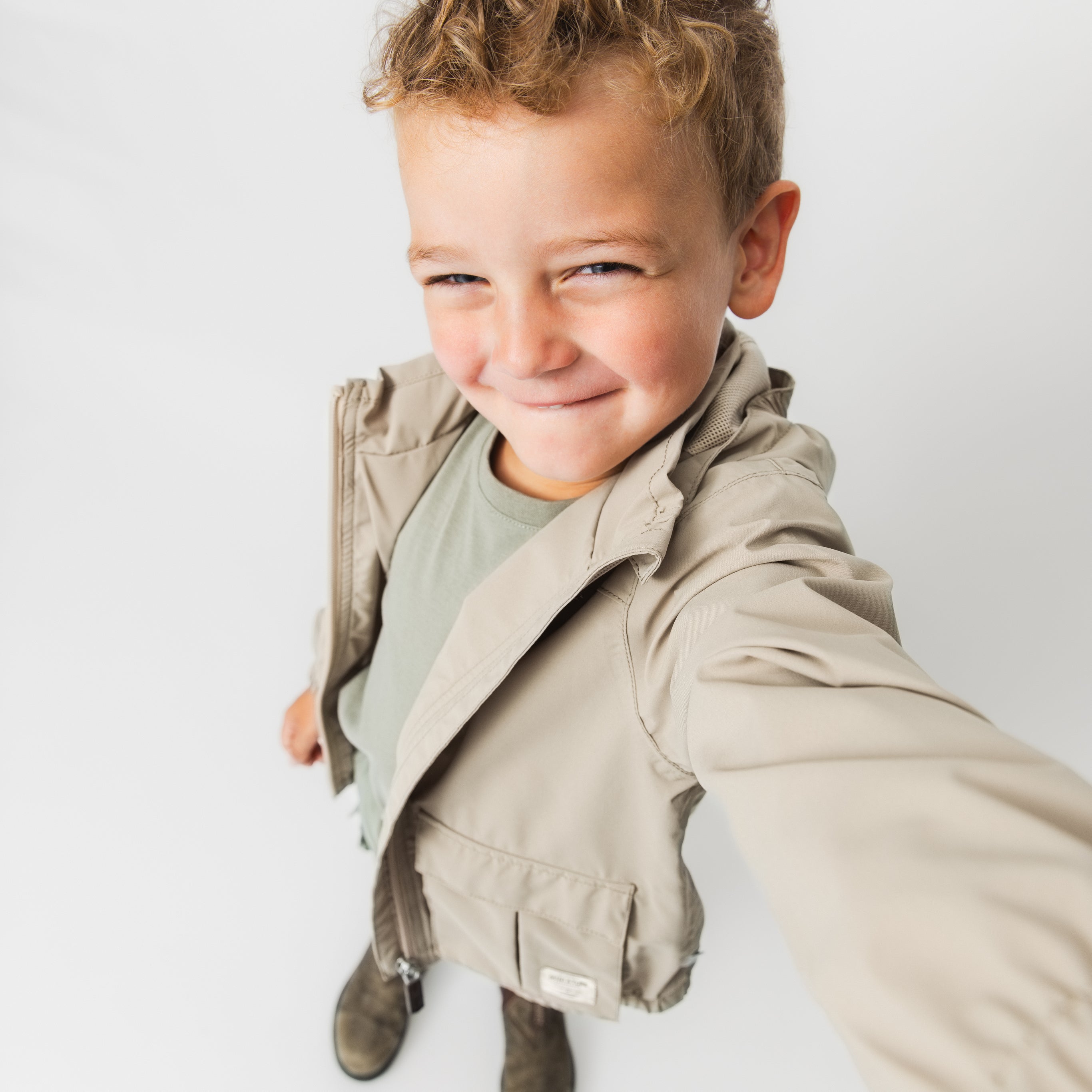 【サラマリカ】Srideri Gather Short Jacket Pleated Leaf Short Jacket – Sahara
