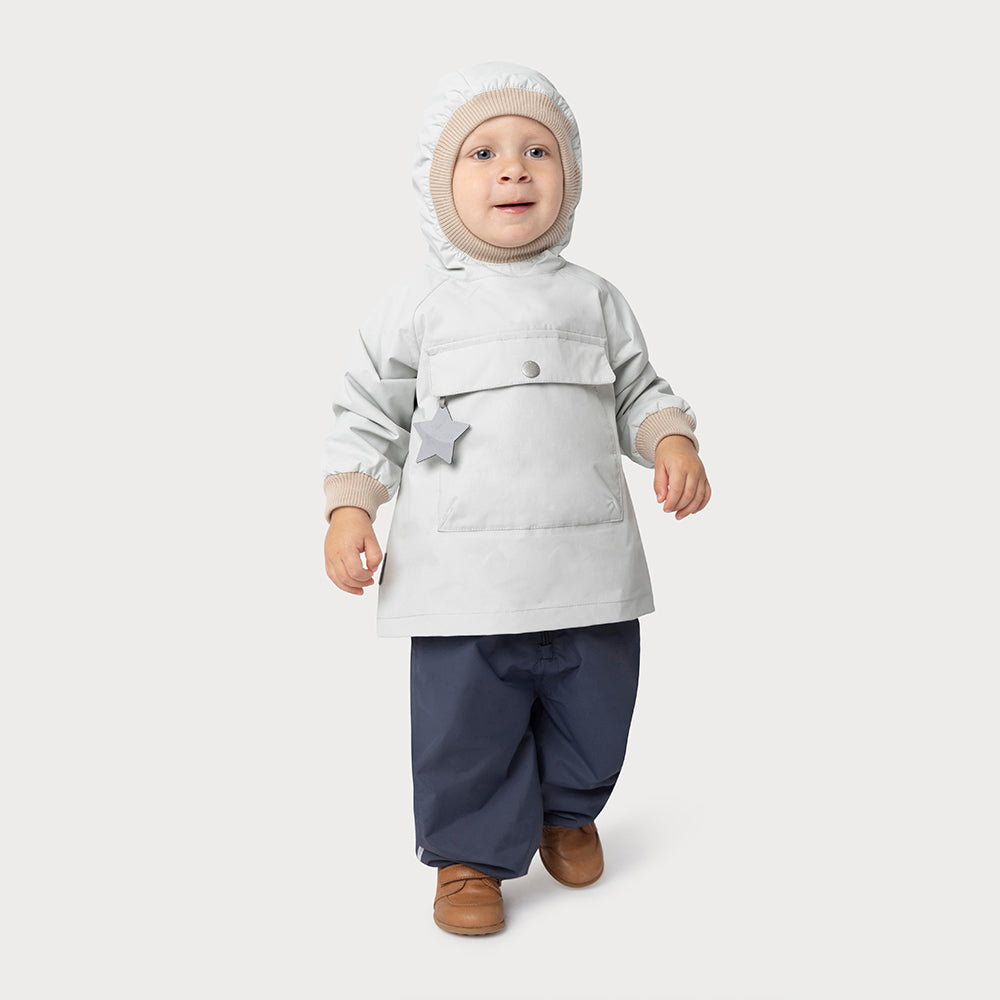 MATBABYVITO fleece lined spring anorac. GRS