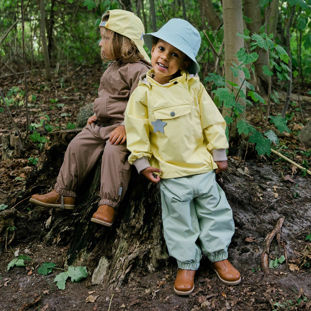 MINI A TURE Sustainable childrens outerwear. Wind waterproof